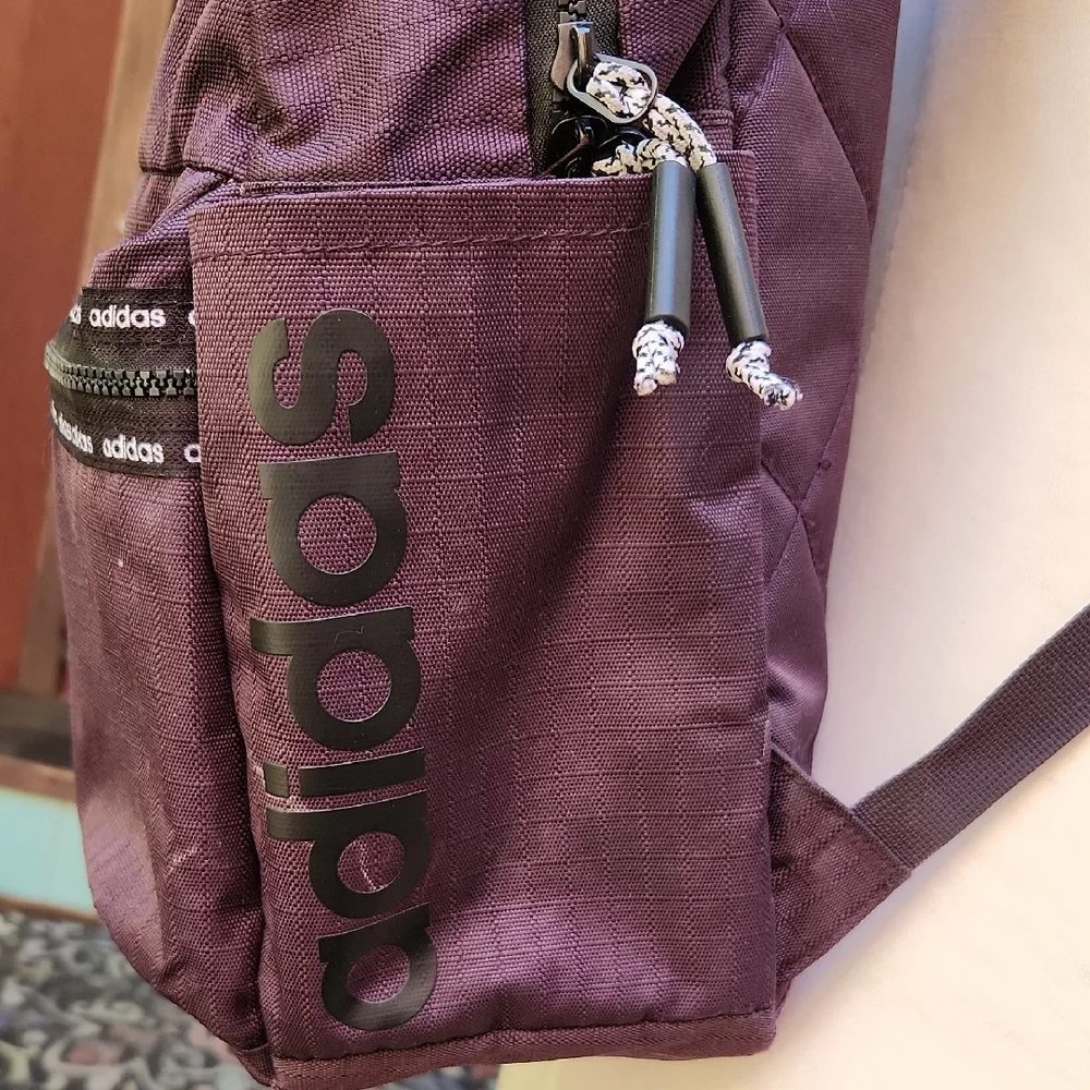 Adidas Men's/Women's Deep Purple Backpack